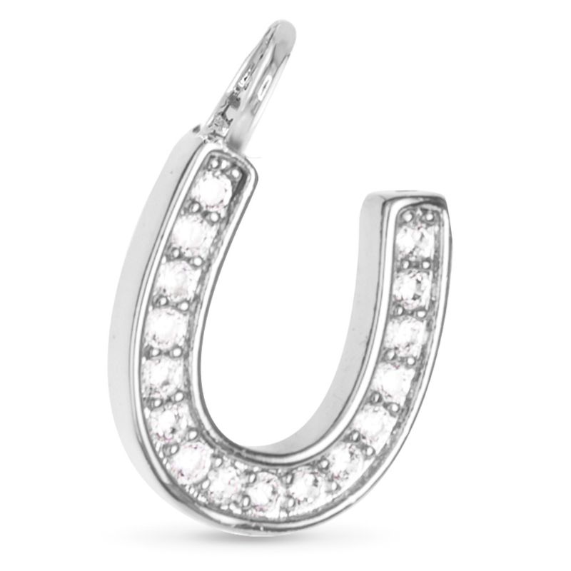 Horseshoe Charm Silver